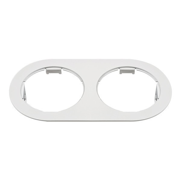 Lightstar Рамка DOMINO Double ROUND МR16 БЕЛЫЙ (в комплекте) Lightstar Рамка DOMINO Double ROUND МR16 БЕЛЫЙ (в комплекте)