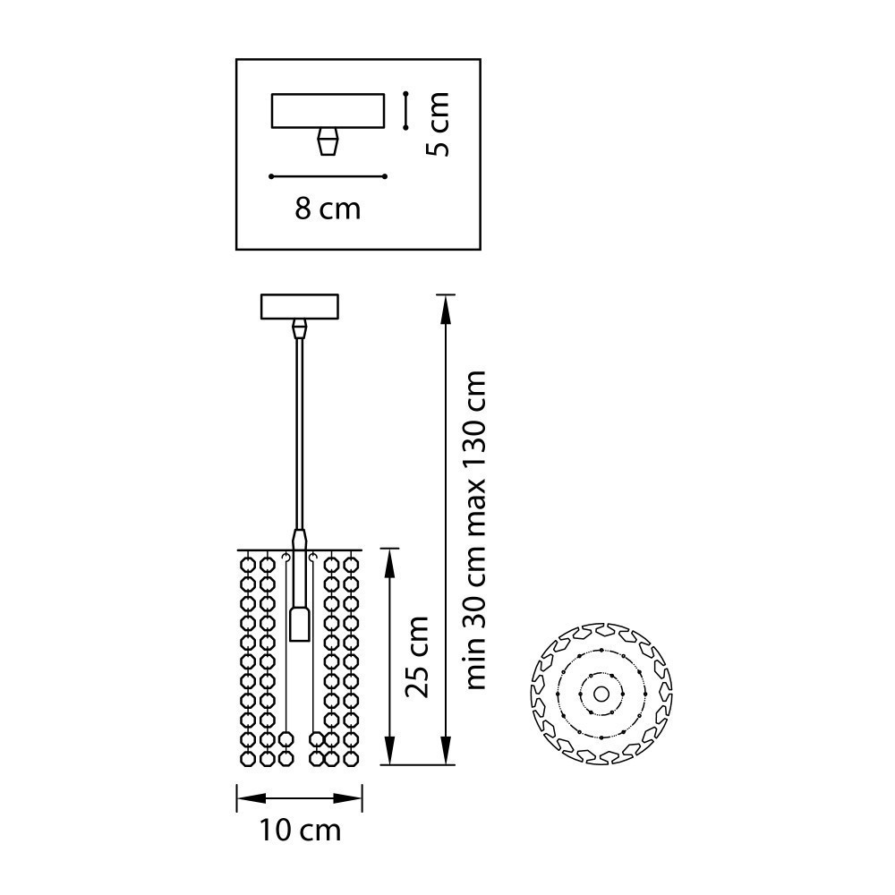 Lightstar (9957/1.7) Подвес CRISTALLO 1х40W G9 ХРОМ (в комплекте) Lightstar (9957/1.7) Подвес CRISTALLO 1х40W G9 ХРОМ (в комплекте)